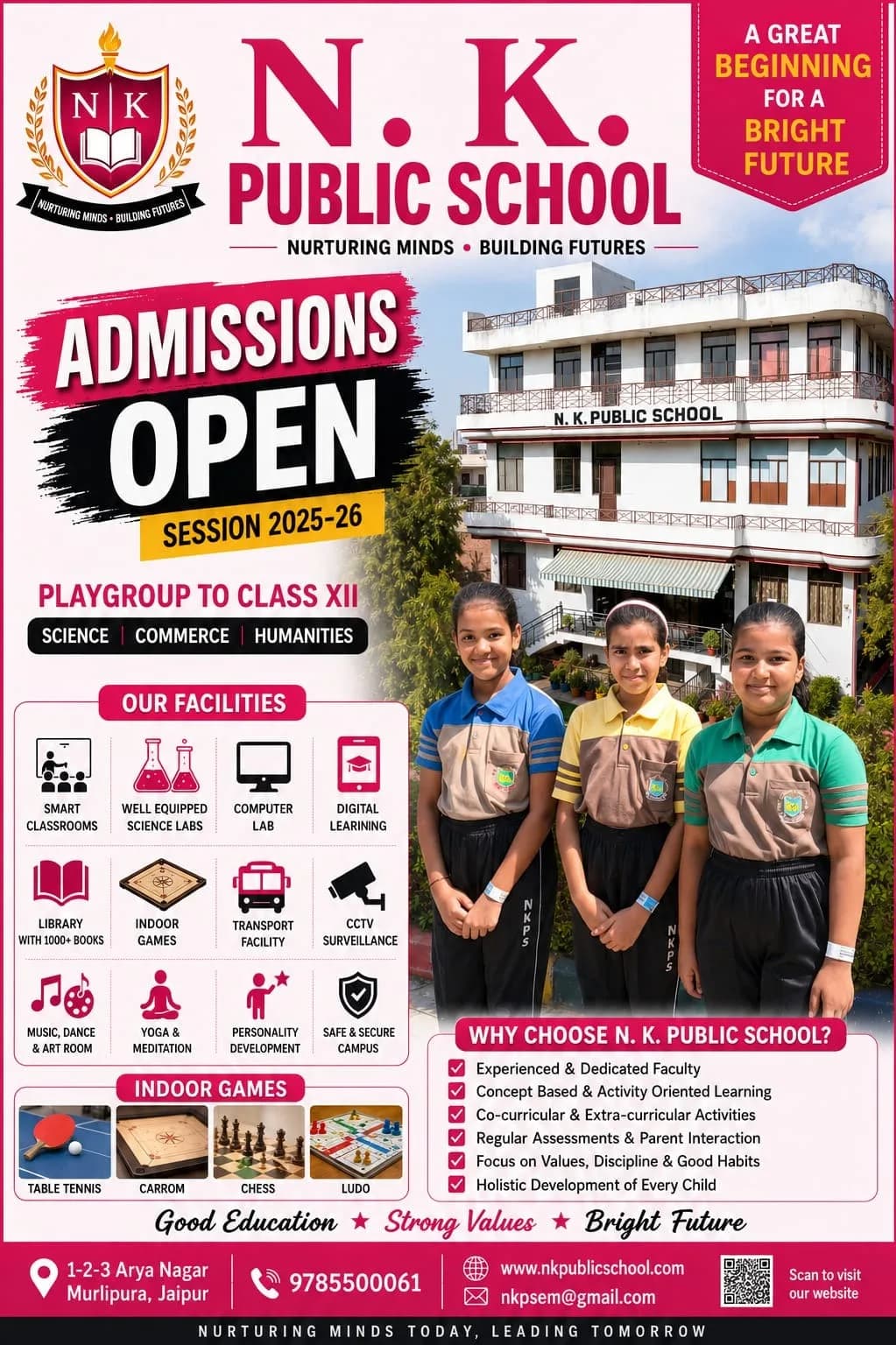 Admissions Open for the 2026–27 Academic Session